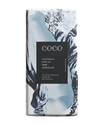 COCO Colombian Dark Chocolate Bar, 80 g