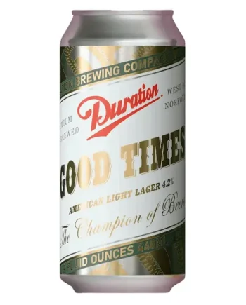 Duration Good Times American Light Lager 440ml (4.2%)