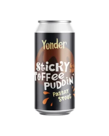 YONDER STICKY TOFFEE PUDDIN' PASTRY STOUT 6.0% 440ML CAN - The Hop Shoppe