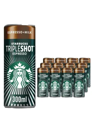 Starbucks Tripleshot Espresso Iced Coffee Can Multipack, 12 x 300 ml