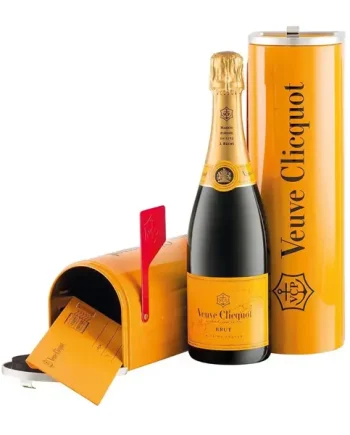 Veuve Clicquot Yellow Label Mailbox, 75 cl
