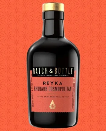 Batch & Bottle Cocktails - Reyka Rhubarb Cosmopolitan