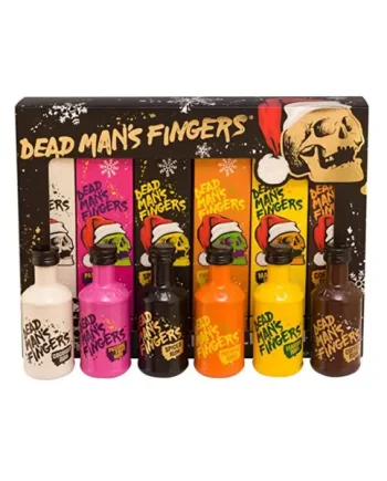 Dead Man's Fingers Rum Christmas Cracker Selection, 6 x 5 cl