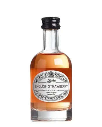 Tiptree English Strawberry Gin Liqueur Miniature, 5 cl