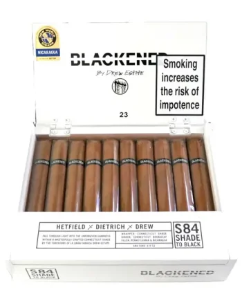 Drew Estate Blackened S84 Shade to Black Toro Box of 20