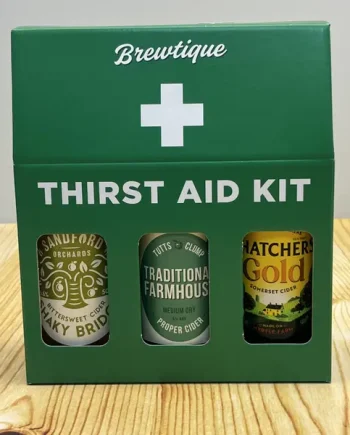 3 Bottle Medium Dry Cider Gift - Thirst Aid Kit - The Online Cider Shop