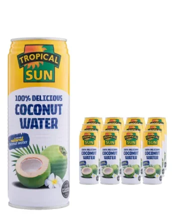 Tropical Sun Coconut Water Drink Can Multipack, 12 x 520 ml