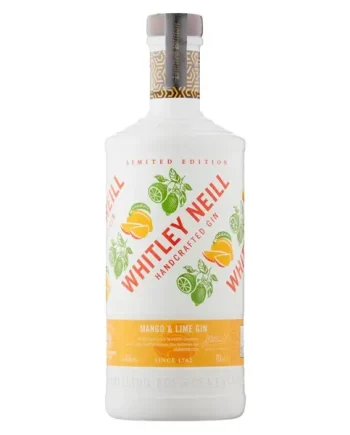 Whitley Neill Limited Edition Mango & Lime Gin, 70 cl