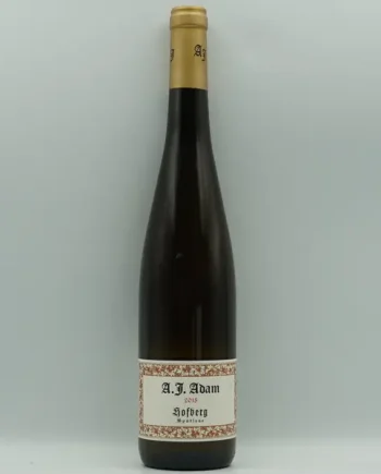 A.J. Adam,  'Hofberg' Riesling Spatlese 2015