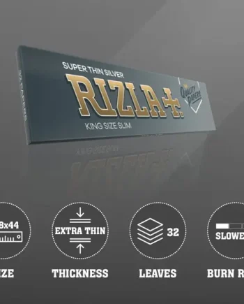 Rizla Silver King Size Slim Rolling Papers