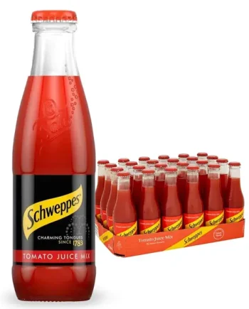 Schweppes Tomato Juice Multipack, 24 x 200 ml