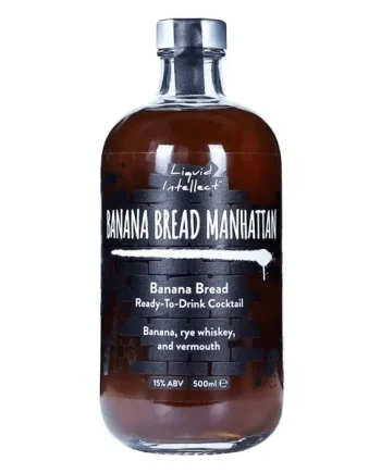 Banana Bread Manhattan Premixed Cocktail, 50 cl
