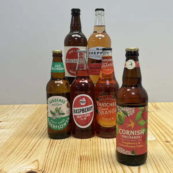 6 Light Fruit Ciders - The Online Cider Shop