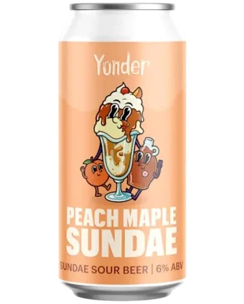 Yonder Peach Maple Sundae Sour 440ml (6%)