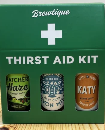 3 Bottle Medium Sweet Cider Gift - Thirst Aid Kit - The Online Cider Shop