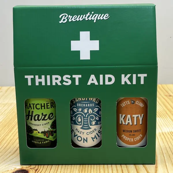 3 Bottle Medium Sweet Cider Gift - Thirst Aid Kit - The Online Cider Shop