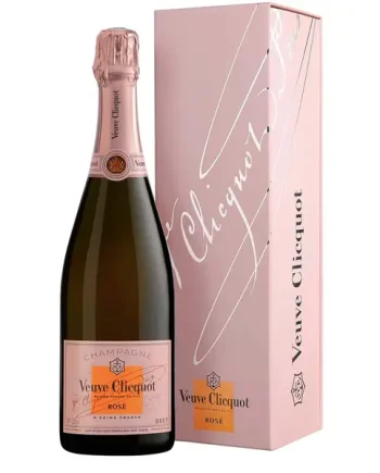 Veuve Clicquot Rosé Champagne in Gift Box, 75 cl