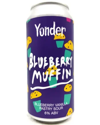 Yonder Blueberry Muffin Vanilla Pastry Sour 6% (440ml can)