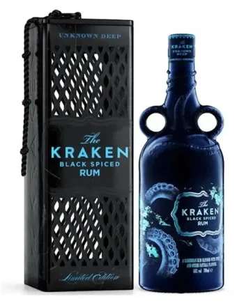 Kraken Black Spiced Deep Sea Bioluminescence Rum Bottle, 70 cl