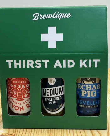 3 Bottle Medium Cider Gift - Thirst Aid Kit - The Online Cider Shop