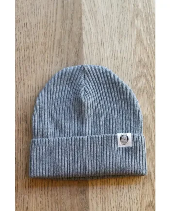 Clapton Craft Fisherman Beanie (Black & Heather Grey)