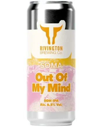 Rivington Out Of My Mind Hazy IPA 500ml (6.5%)