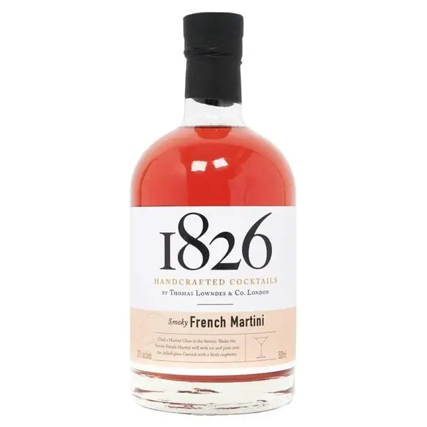 1826 Laphroaig Smoky French Martini Handcrafted Premixed Cocktail, 50 cl