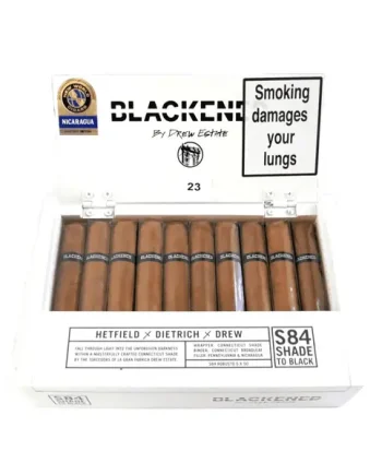 Drew Estate Blackened S84 Shade to Black Robusto Cigar Box of 20