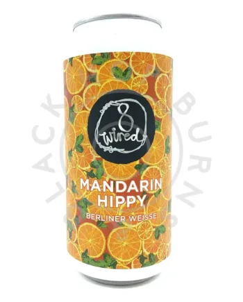 8 Wired Mandarin Hippy Berliner Weisse 4.5% (440ml can)