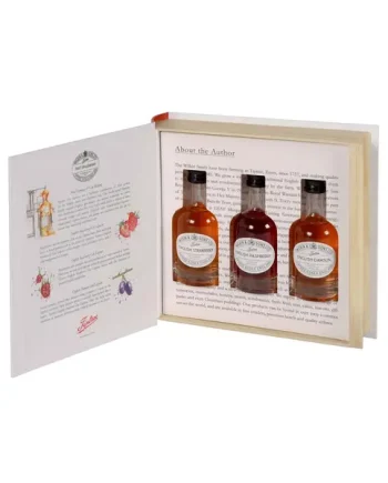 Tiptree Little Book of Fruit Gin Liqueurs, 3 x 5 cl