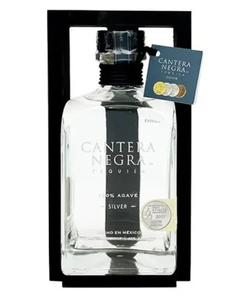 Cantera Negra Silver Tequila, 75 cl