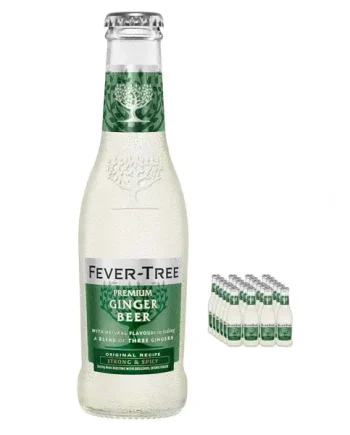 Fever-Tree Premium Ginger Beer Multipack, 24 x 200 ml