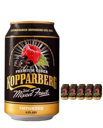 Kopparberg Mixed Fruit Cider Cans Multipack, 10 x 330 ml BBE 16/05/2026