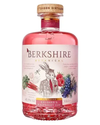 Berkshire Botanical Rhubarb & Raspberry Gin, 50 cl
