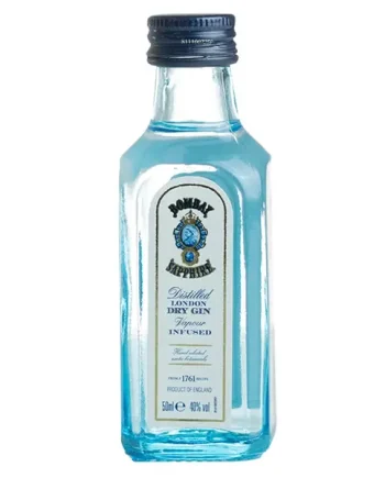 Bombay Sapphire Gin Miniature, 5 cl
