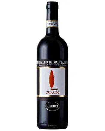 Brunello di Montalcino Riserva Cupano 2019