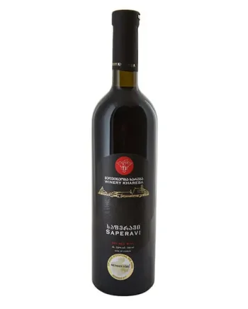 Winery Khareba Saperavi Classic, Dry Red Wine 2020
