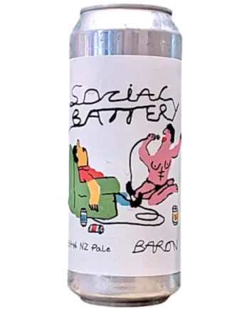 Baron Social Battery NZ Pale Ale 500ml (3.4%)