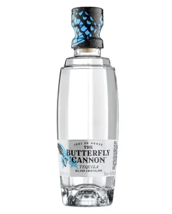 The Butterfly Cannon Cristalino Blanco Tequila, 50 cl