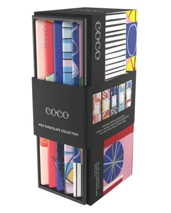 COCO Five Bar Milk Collection Chocolate, 5 x 80 g
