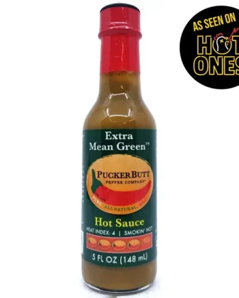 PuckerButt Extra Mean Green Hot Sauce (148ml)