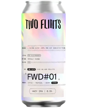BBE 07/10/26_Two Flints FWD#01 Hazy IPA 440ml (6.5%)
