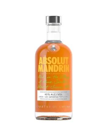 Absolut Mandrin Vodka, 70 cl