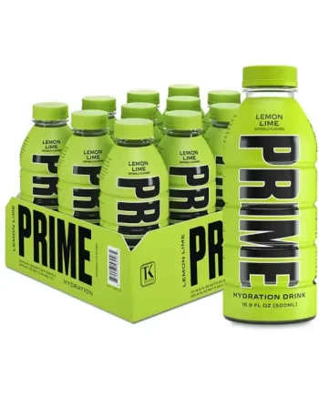 Prime Lemon Lime Hydration Drink Multipack, 12 x 500 ml