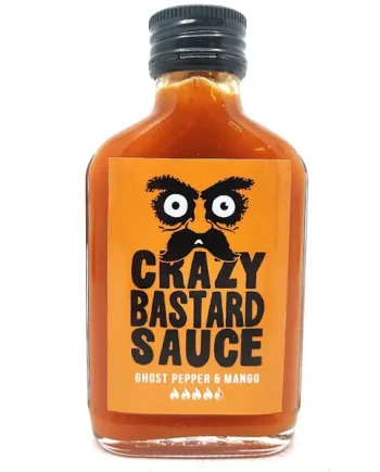 Crazy Bastard Ghost Pepper & Mango Hot Sauce (100ml)