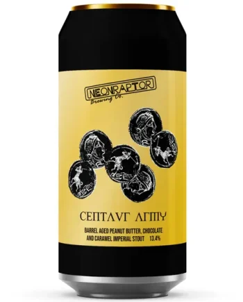 Neon Raptor BA Centaur Army 2023 - Peanut Butter, Chocolate & Caramel Imperial Stout 440ml (13.5%)