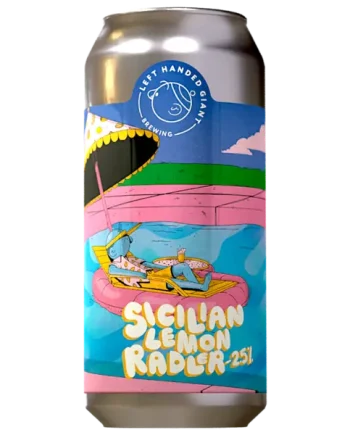 Left Handed Giant Sicilian Lemon Radler 440ml (2.5%)
