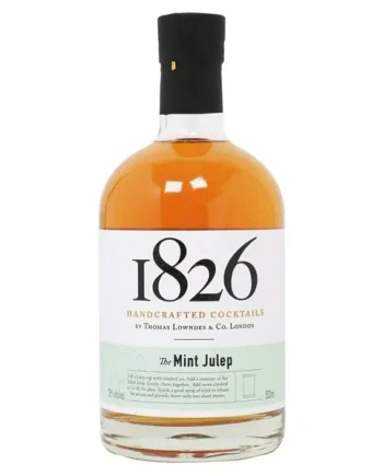 1826 Maker's Mark Mint Julep Handcrafted Premixed Cocktail, 50 cl