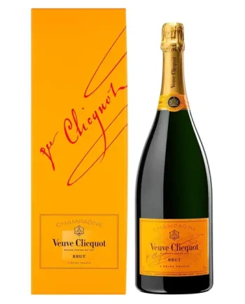 Veuve Clicquot Yellow Label Champagne Magnum Gift Box, 1.5 L