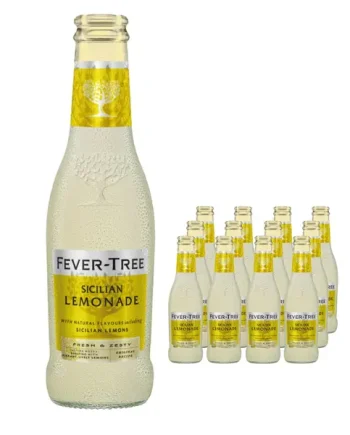 Fever-Tree Sparkling Sicilian Lemonade Multipack, 12 x 275 ml